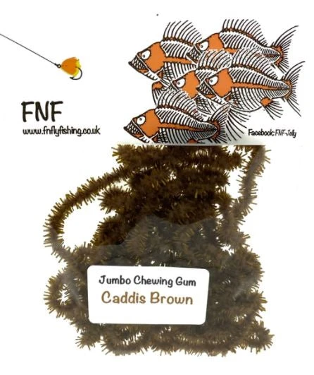 Nature's Spirit FNF Jumbo Chewing Gum Worm Chenille 6 Nature's Spirit FNF Jumbo Chewing Gum Worm Chenille
