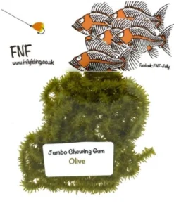 Nature's Spirit FNF Jumbo Chewing Gum Worm Chenille 25 Nature's Spirit FNF Jumbo Chewing Gum Worm Chenille