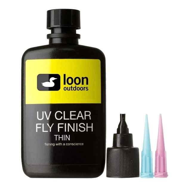 Loon UV Clear Fly Finish - Thin (2oz) 3 Loon UV Clear Fly Finish - Thin (2oz)