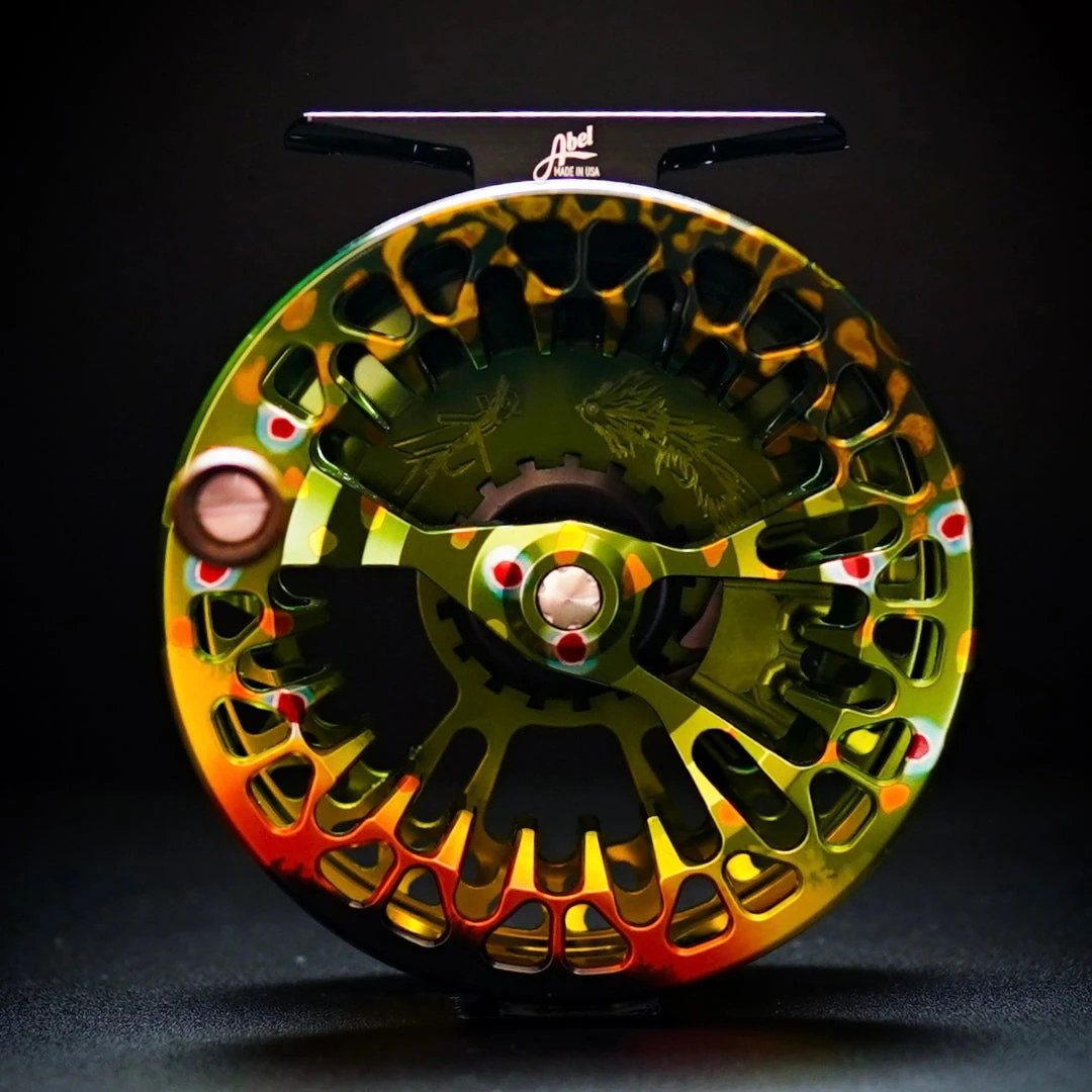 Abel Vaya Native Brook Fly Reel W/ Native Brook Drag Knob - 5/6 4 Abel Vaya Native Brook Fly Reel W/ Native Brook Drag Knob - 5/6