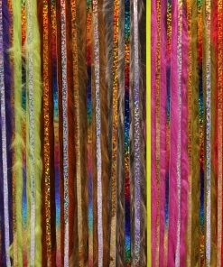 Hareline Hair & Fur Magnum Bling Rabbit Strips