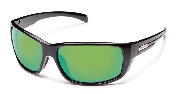 Smith Suncloud Milestone - Black - Polarized Green Mirror Sunglasses 3 Smith Suncloud Milestone - Black - Polarized Green Mirror Sunglasses