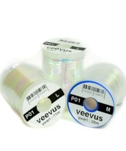 Hareline Veevus Pearl Tinsel Wire, Tinsel & Lead