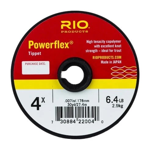 Tippet Leader & Accessories RIO Powerflex Tippet 3 Tippet Leader & Accessories RIO Powerflex Tippet