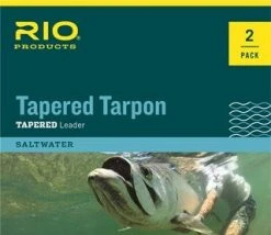 Tippet Leader & Accessories Rio Tarpon Tapered Leader - 12ft - 2 Pack
