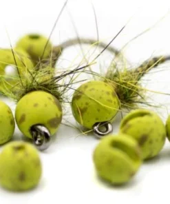 Firehole Stones Speckled Tungsten Beads 18 Firehole Stones Speckled Tungsten Beads