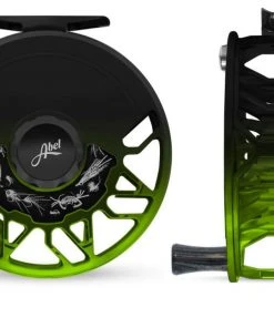 Abel Rove Reel - Black Fade Green