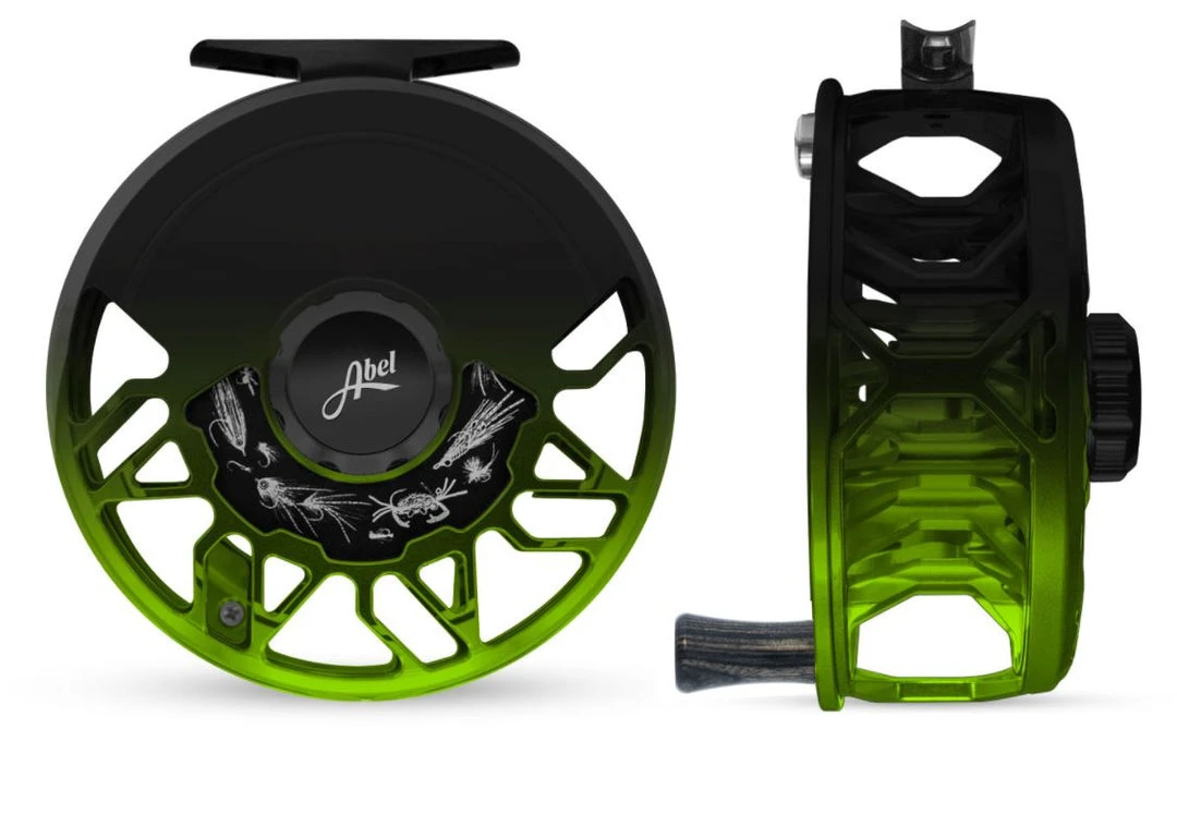 Abel Rove Reel - Black Fade Green 3 Abel Rove Reel - Black Fade Green