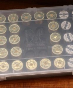 Hareline Fly Tying Accessories Spool/Thread Stash Box Organizer