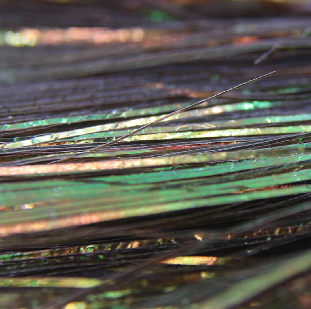 Nature's Spirit Synthetic Fibers & Flash Perdigonmania Iridescent Strips 10 Nature's Spirit Synthetic Fibers & Flash Perdigonmania Iridescent Strips