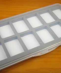 Wapsi Ultra-Thin Large Fly Box 12 Comp Magnetic Fly Boxes