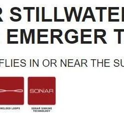 Scientific Anglers - Sonar Stillwater - Emerger Tip (Midge Tip) Fly Line 8 Scientific Anglers - Sonar Stillwater - Emerger Tip (Midge Tip) Fly Line