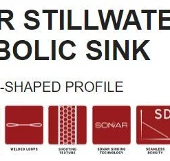 Scientific Anglers Sonar Stillwater Parabolic Sink 3/5/3 Fly Line 8 Scientific Anglers Sonar Stillwater Parabolic Sink 3/5/3 Fly Line