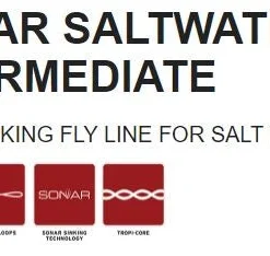 Fly Lines Scientific Anglers Sonar Saltwater Intermediate Fly Line