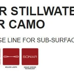 Scientific Anglers Sonar Stillwater Clear Camo Fly Line