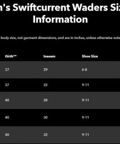 Patagonia Swiftcurrent Expedition Zip-Front Waders