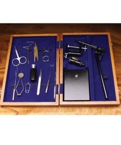 Hareline Deluxe Wooden Fly Tying Kit