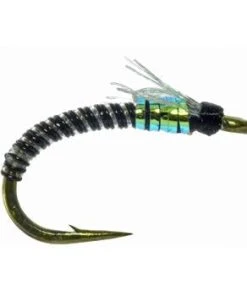 Umpqua Jujubee Midge Flash - Zebra Shop Flies