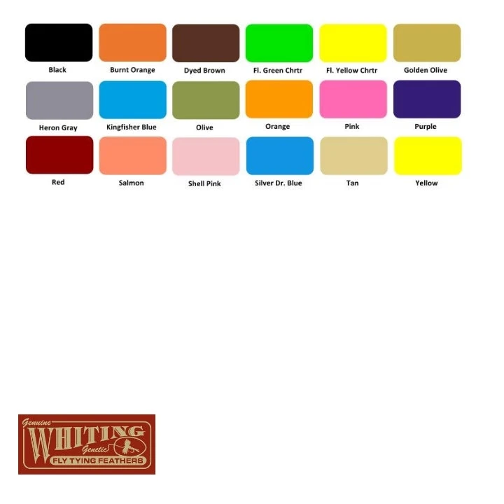 Whiting Super Bou Feathers & Marabou 4 Whiting Super Bou Feathers & Marabou