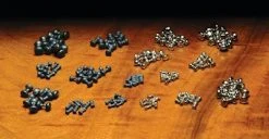 Hareline Lead Barbell Eyes Beads