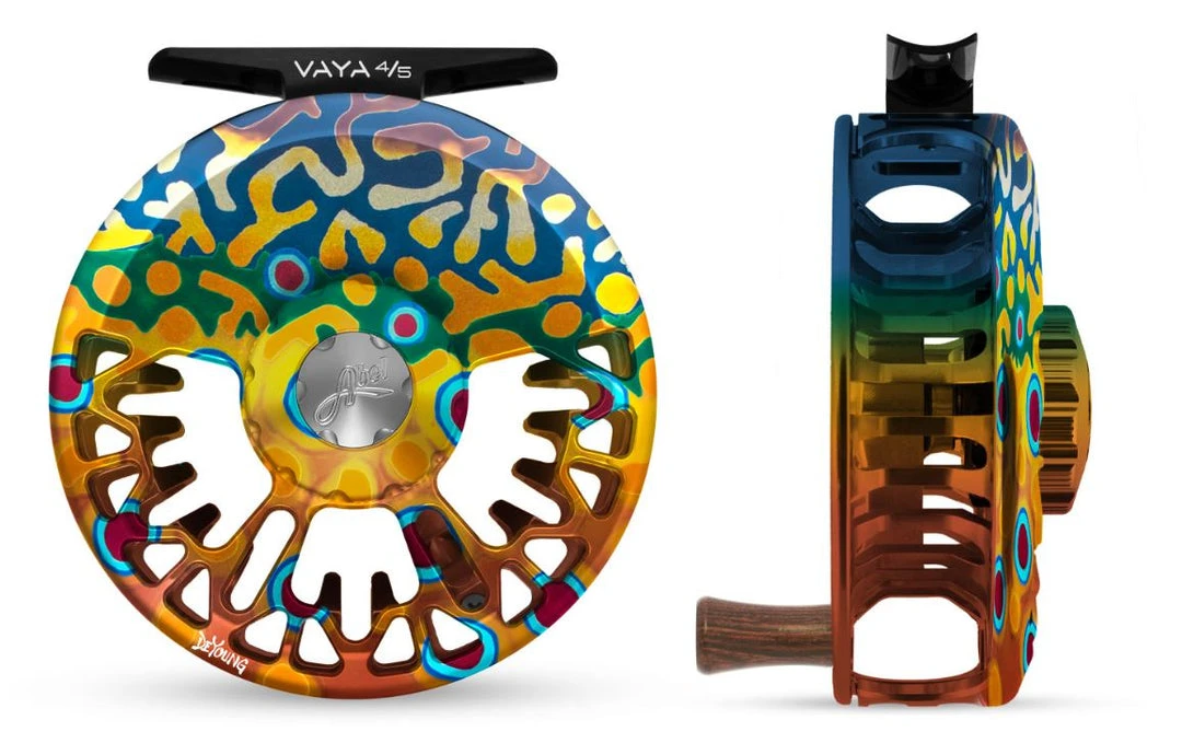 Reels Abel Vaya De Young Brook Flank Fly Reel - 4/5 3 Reels Abel Vaya De Young Brook Flank Fly Reel - 4/5