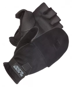 Clothing & Logo Gear Glacier Glove Alaska River Flip Mitt - Black