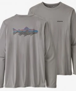 Patagonia Men's Long-Sleeved Capilene Cool Daily Fish Graphic Shirt Clothing & Logo Gear 10 Patagonia Men's Long-Sleeved Capilene Cool Daily Fish Graphic Shirt Clothing & Logo Gear