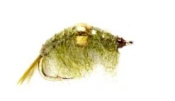 Fulling Mill Bead Body Scud - Olive Shop Flies