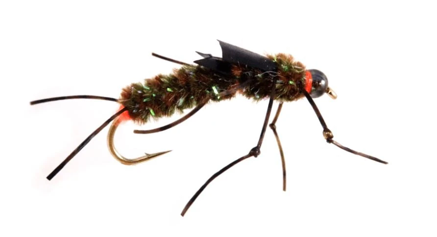 Yellowstone Fly Goods YFG's BH Turd - Olive Stone 3 Yellowstone Fly Goods YFG's BH Turd - Olive Stone