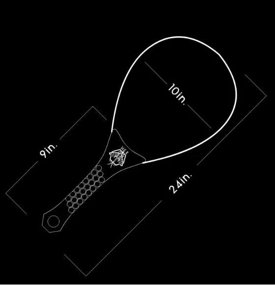 Hex Fly Co Hex Fly "Steel-Head" Solo Net 4 Hex Fly Co Hex Fly "Steel-Head" Solo Net